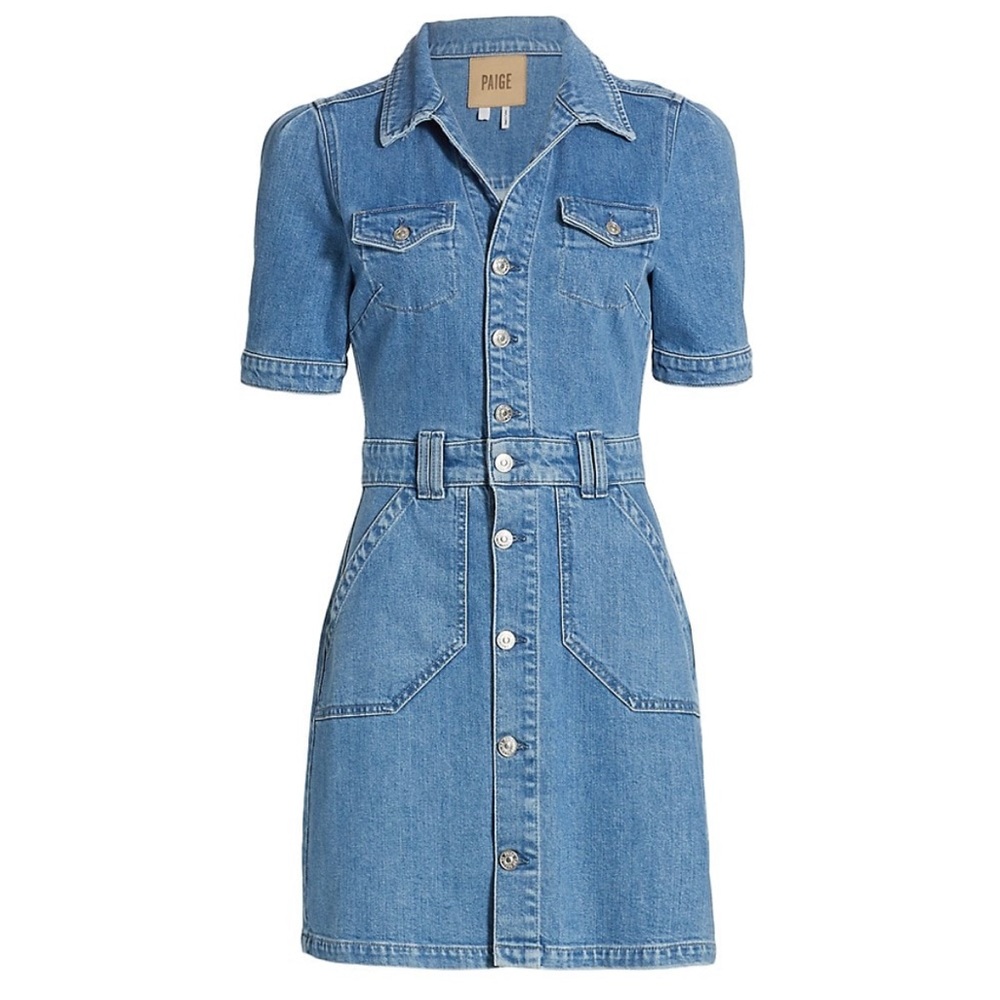 PAIGE NWT Denim Dress Size XS